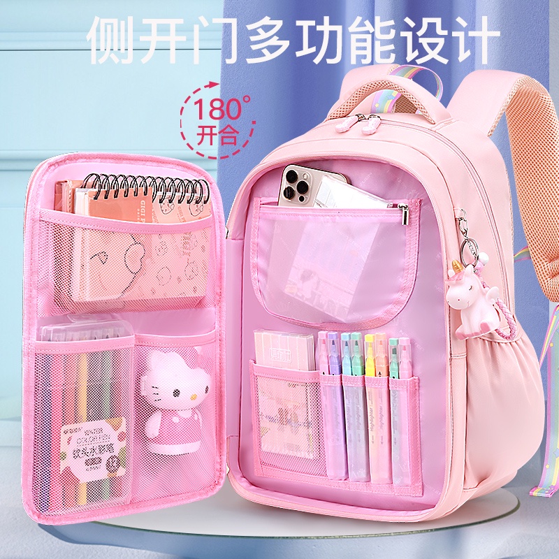 Ba lô đi học thiết kế dễ thương nhiều màu sắc cho bé 6-12 tuổi