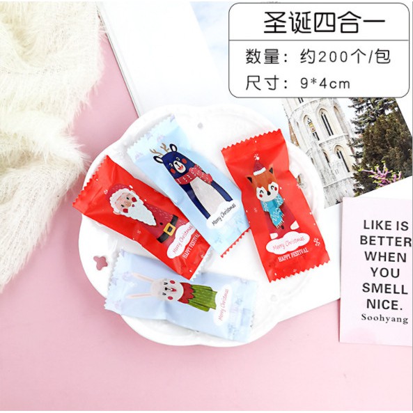 Túi đựng kẹo nougat ( 200 chiếc)