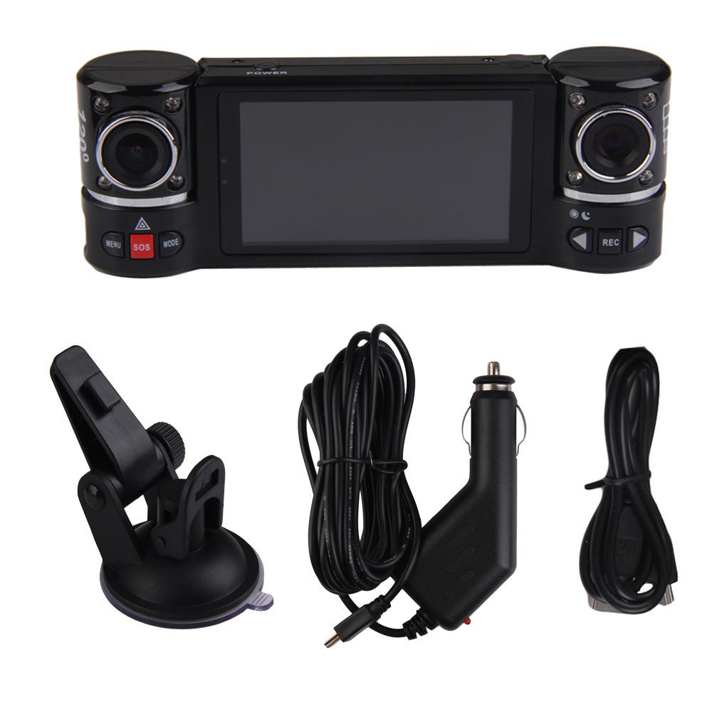 Máy quay phim xe hơi F600 2 ống kính chuyên nghiệp | BigBuy360 - bigbuy360.vn