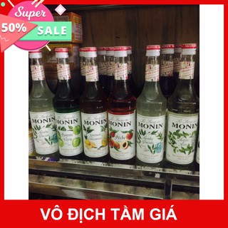 [GIÁ SỈ] Siro Monin đủ mùi chai 700ml