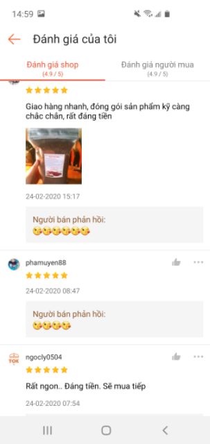 Hạt ngũ hoa handmade 4kg