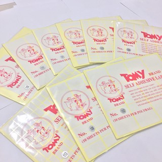Nhãn in mã vạch Tomy A5