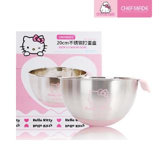 Bát đánh trứng Chef Made KT7011 bằng inox 304 phối silicon chống trượt 20cm