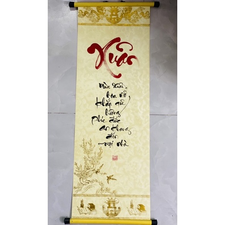 Liễn Thư Pháp Xuân