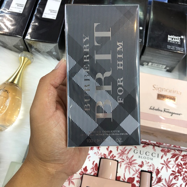 Nước Hoa Nam Burberry Brit For Him 100ml . Chính Hãng 2020 !