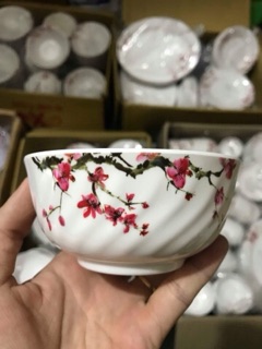 Chén nhựa Melamine 100% - Hoa SAKURA
