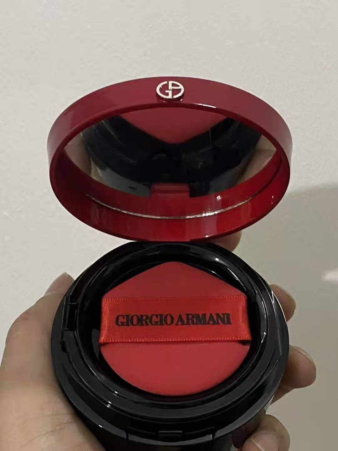 (Hàng Mới Về) Set Son Kem Armani Armani 405 # + Armani Red Air Cushion 2 # Kèm Túi Đựng | BigBuy360 - bigbuy360.vn