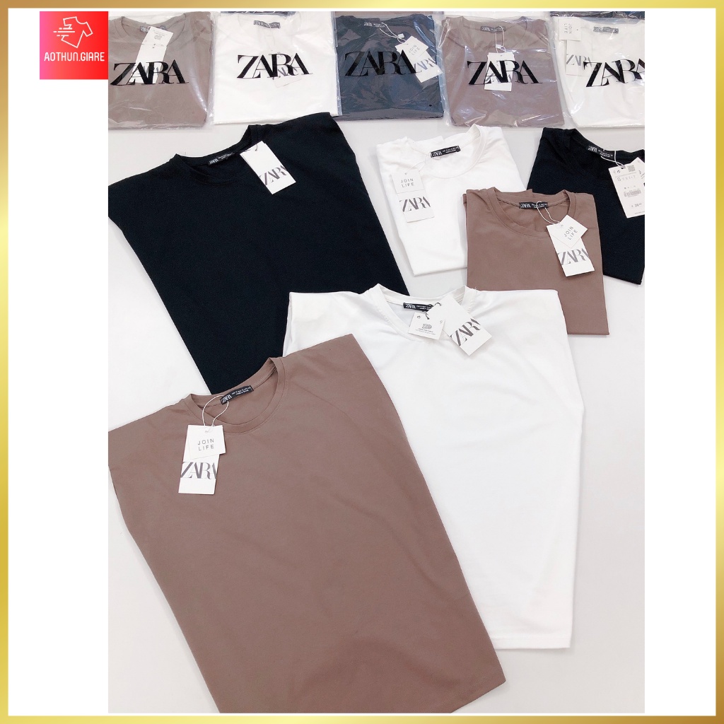ÁO PHÔNG ĐỘN VAI ZARA - 100% Cotton