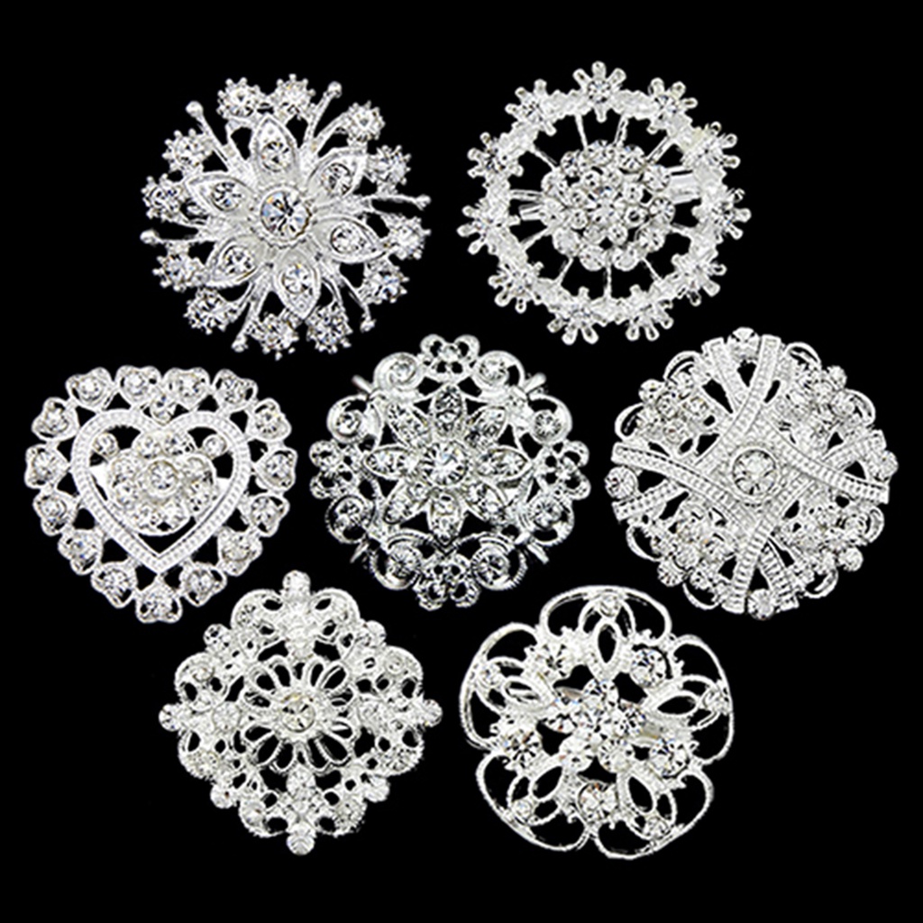 Ghim cài áo đính đá kiểu dáng thời trang cho nữ