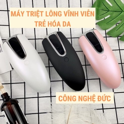 Máy Triệt Lông Mini Vĩnh Viễn IPL LUX 300k Xung Tẩy Lông Hiệu Quả Sử Dụng Đến 15 Năm Trẻ Hóa Da