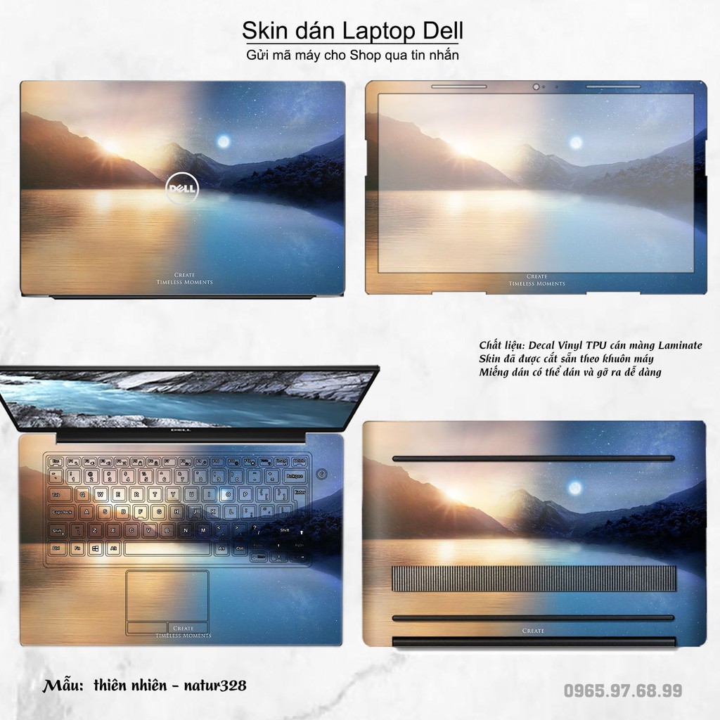 Skin dán Laptop Dell in hình thiên nhiên _nhiều mẫu 12 (inbox mã máy cho Shop)