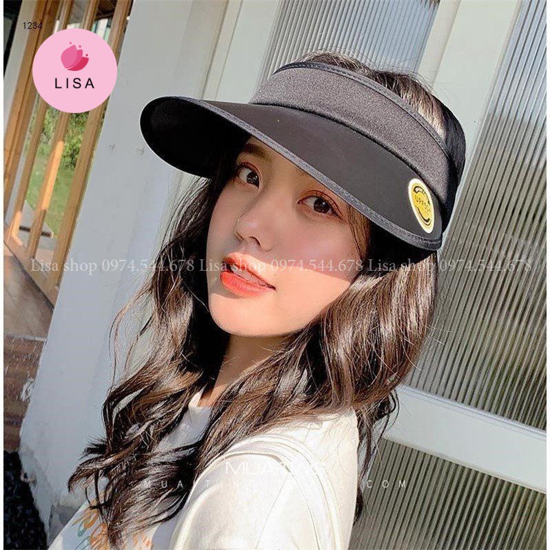 mũ nữ, nón che nắng hở chóp chống tia Uv tiện dụng thời trang cho nữ, TREX M13 FULL BOX