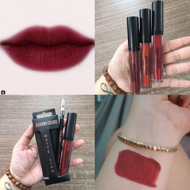 Matte lips