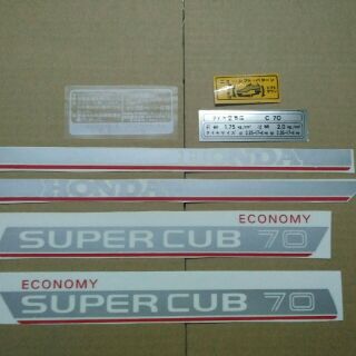 Bộ tem Cub 81 70cc
