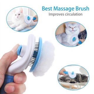 Lược chải lông + massage cho mèo