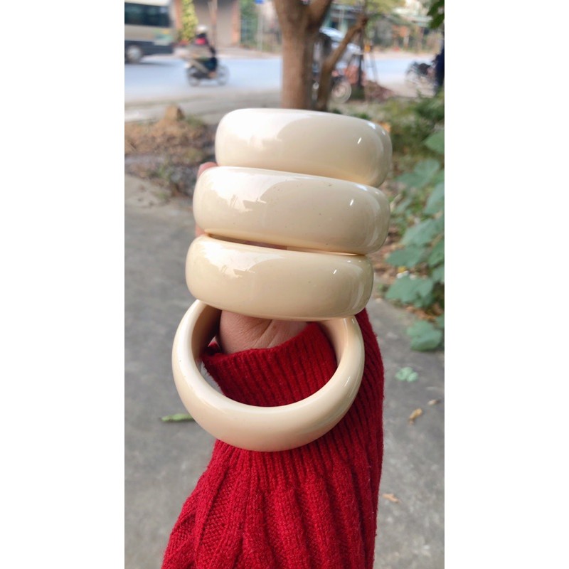 Vòng tay xương mỹ nghệ hàng dày dặn size nam