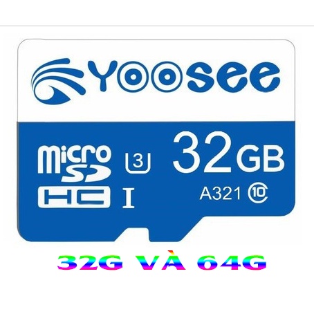 THẺ NHỚ YOOSEE -32G- 64G
