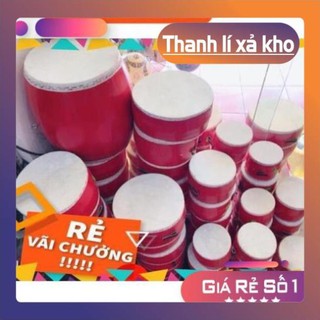 [Mã TOYJAN hoàn 20K xu đơn 50K] TRỐNG DA TRUNG THU CHO TRẺ EM, TRỐNG DA TRUYỀN THỐNG