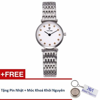 Đồng hồ nữ Tevise 80KN01 - dây thép không gỉ