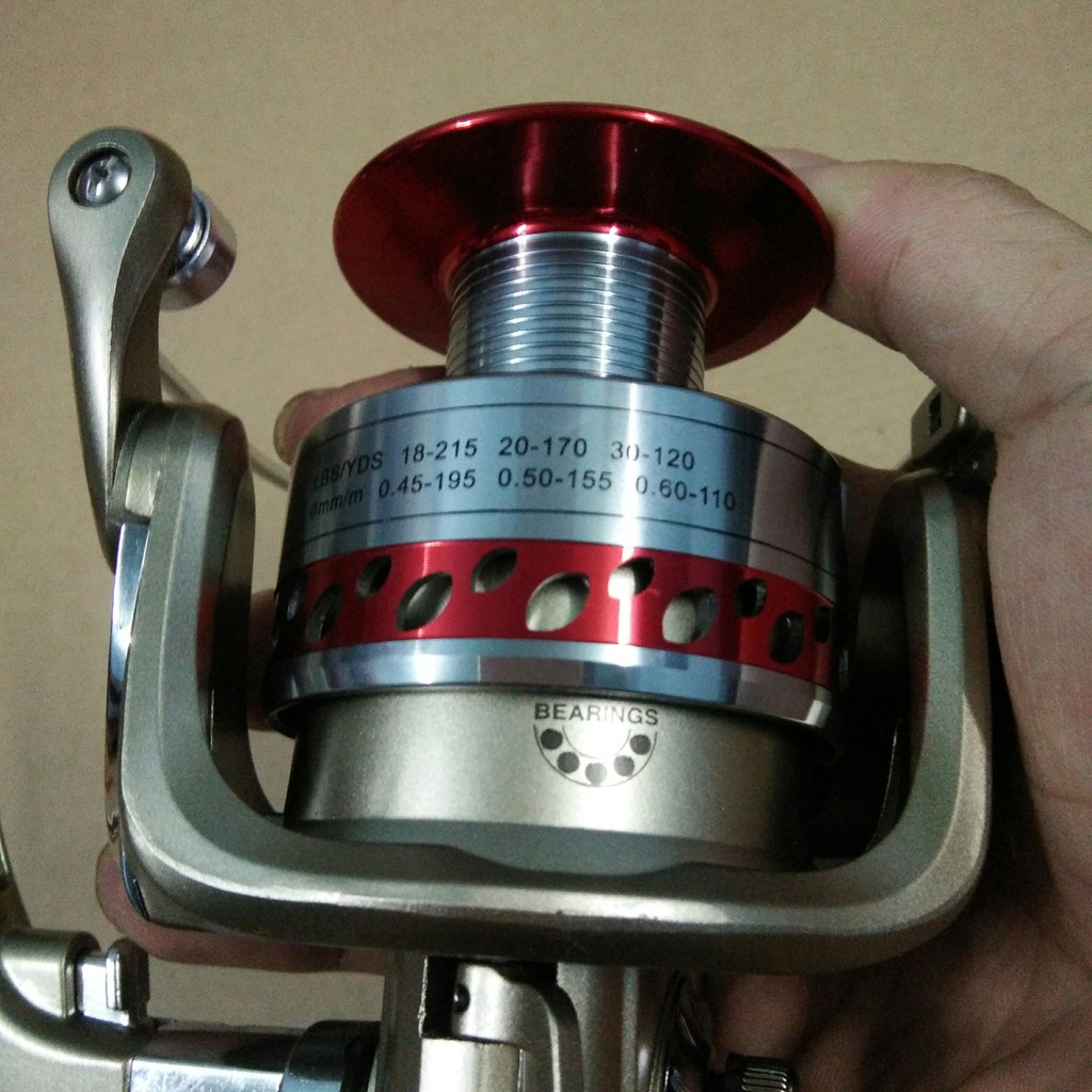 Máy Câu Cá Yolo DFP 6000 - Tặng Kèm 100m Cước Chính Hãng