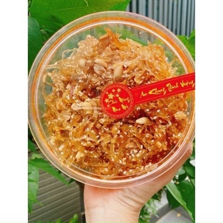 HỘP 400gr MỨT GỪNG SỢI DẺO