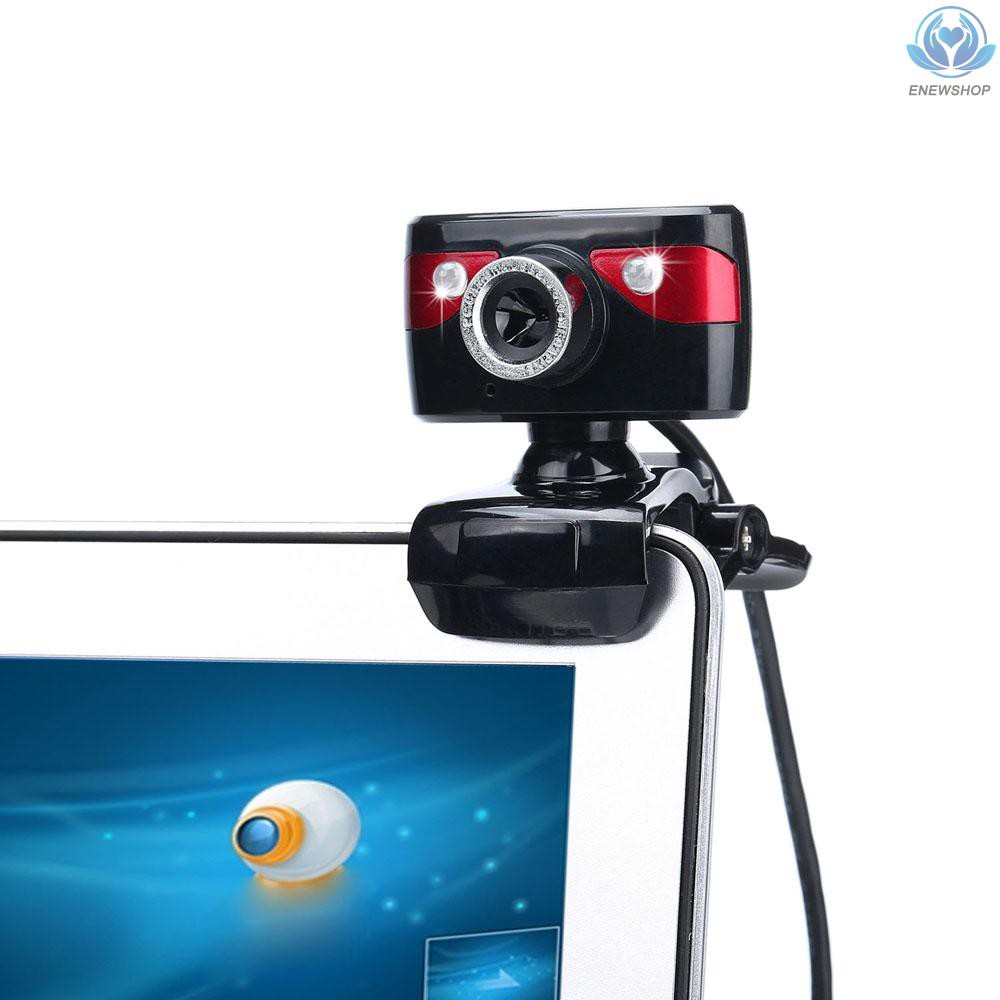 Camera Usb 2.0 12 Megapixel Hd Xoay 360 Độ Với Micro Cho Máy Tính