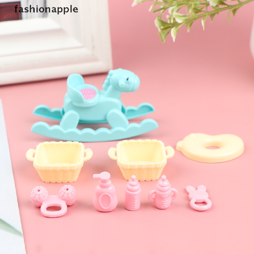 Set 9 Bình Sữa Đồ Chơi Búp Bê Cỡ 1 / 6