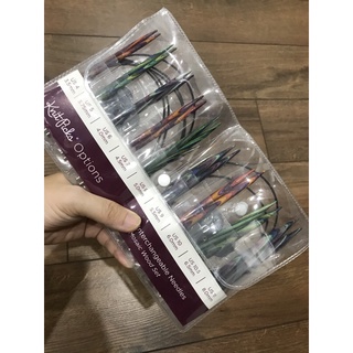 Set kim đan Knitpick thân gỗ
