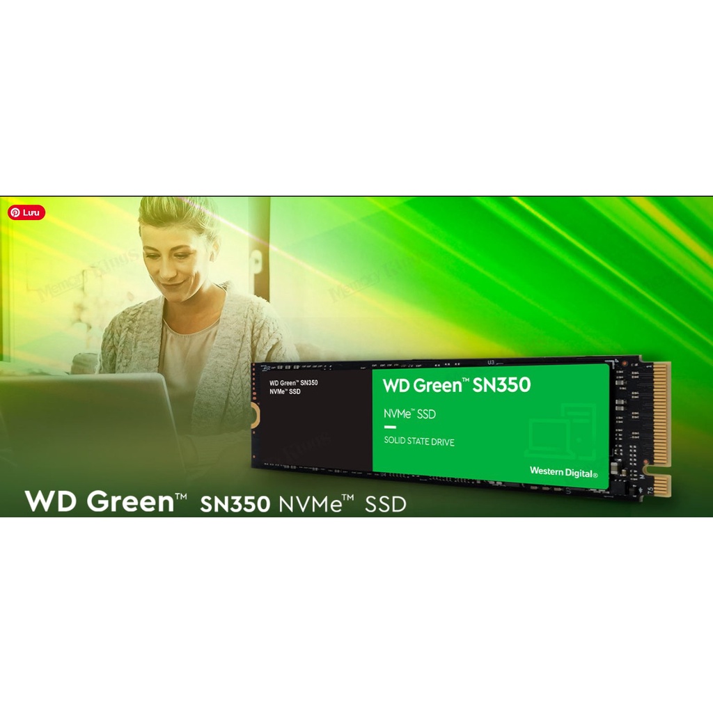 Ổ Cứng SSD WD Green SN350 240GB PCIe NVMe Gen3x4 - Bảo hành chính hãng 36 Tháng