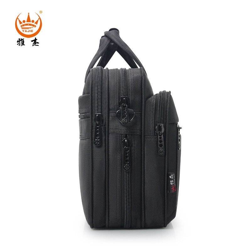 Túi xách cặp công sở đựng laptop đến 14inch YAJIE T07 mã 6714 (Đen) | BigBuy360 - bigbuy360.vn