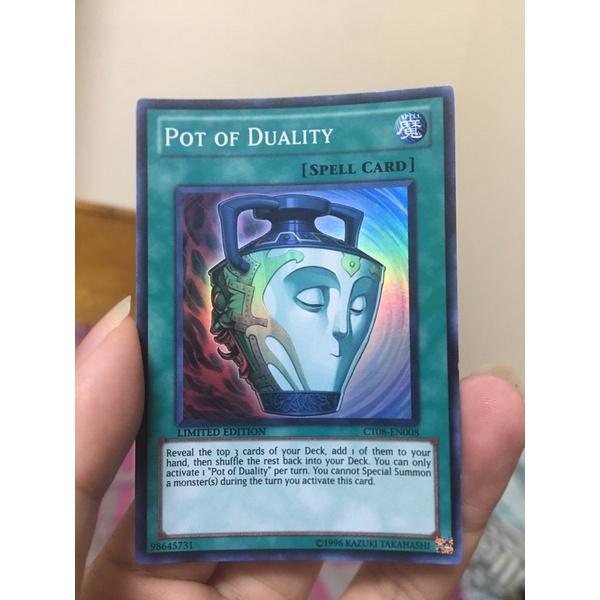 Thẻ bài yugioh Pot of duality(2011)