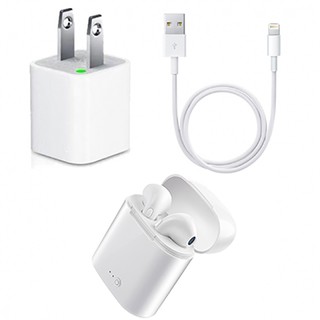 [COMBO CỰC SỐC] COMBO TAI NGHE BLUETOOTH  I7S, CỦ SẠC, CÁP SẠC- GIÁ SIÊU RẺ CHÍNH HÃNG