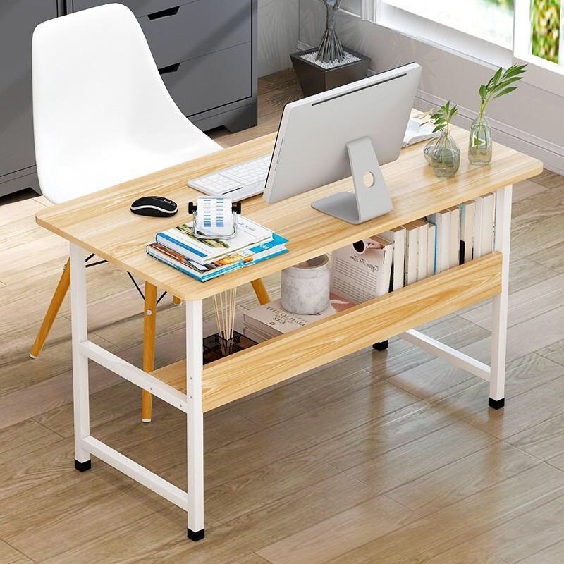 Bàn làm việc có giá sách, thiết kế hiện đại mặt gỗ mdf phủ melamine | BigBuy360 - bigbuy360.vn