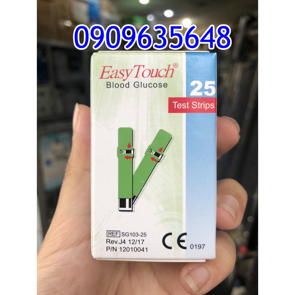 Que thử đường huyết Easy Touch GCU