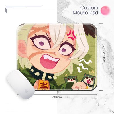 Miếng di chuột in hình nhân vật KIMETSU NO YAIBA Thanh Gươm Diệt Quỷ anime ver CHIBI nhiều mẫu