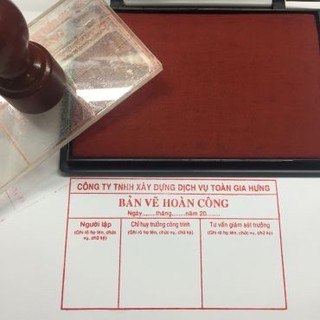 Khắc Dấu Hoàn Công Chấm Mực Trọn bộ