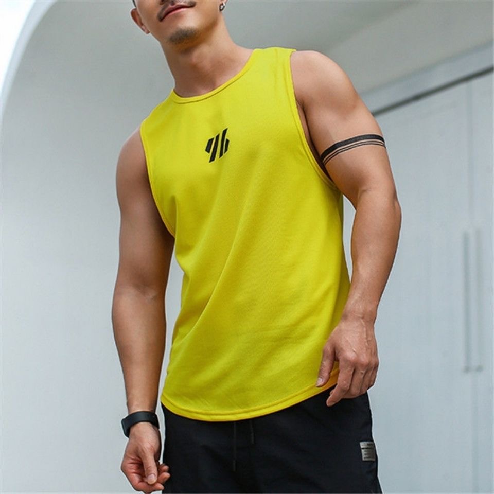 Áo Ba Lỗ Thể Thao Gym Nam Sát Nách Thoáng Khí Nhanh Khô Cho Nam M-4XL