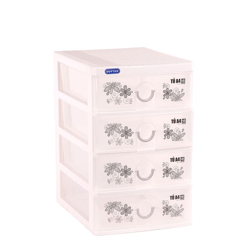 GIAO TOÀN QUỐC- Tủ nhựa duy tân A4 Nắp Bằng - nhiều ngăn