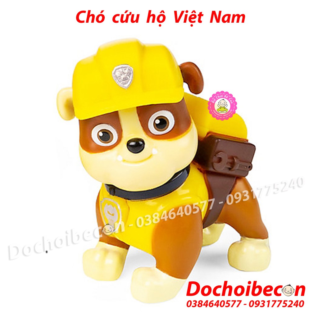 Bộ 5 chó cứu hộ Paw Patrol - Hàng Việt Nam