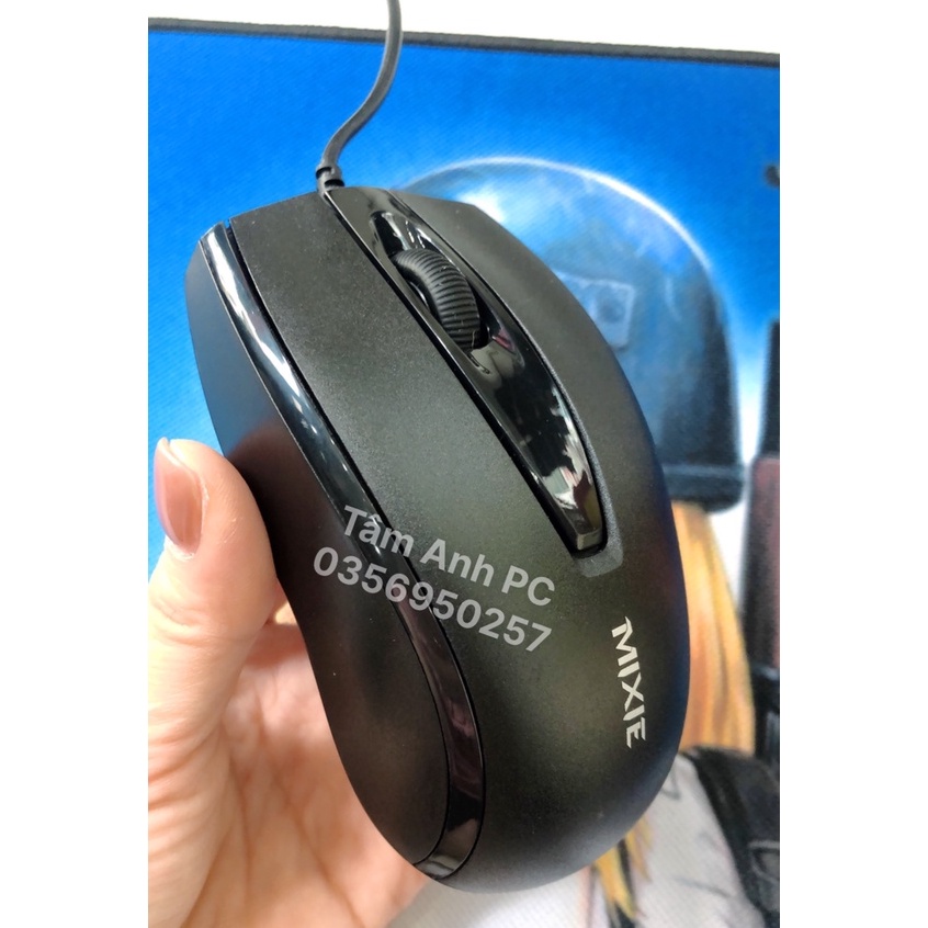 Chuột có dây Mixie M01 - M02 Hàng chính hãng , Bảo hành 12 tháng