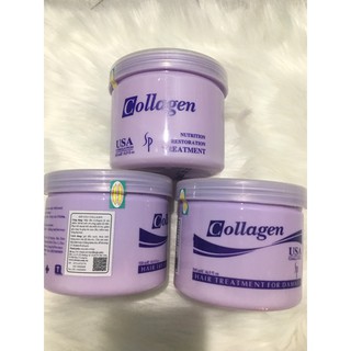 Hấp dầu tiwan Collagen  500 ml