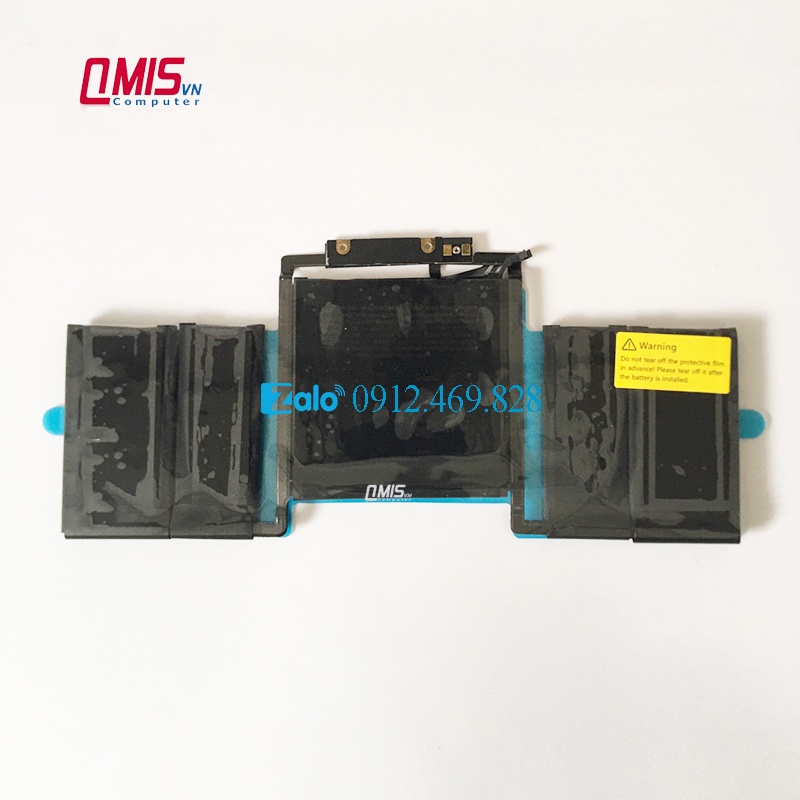 Pin laptop 13 inch A1706 A1819 2016 2017, MPXV2LL/A, MLH12LL/A – A1819 (ZIN) – 4 CELL