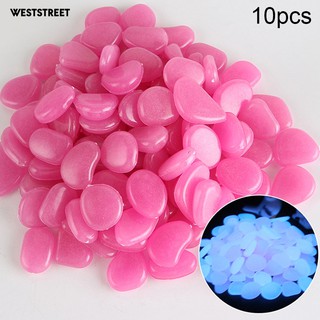 Bộ 10 Viên Đá Phát Quang Trang Trí Bể Cá