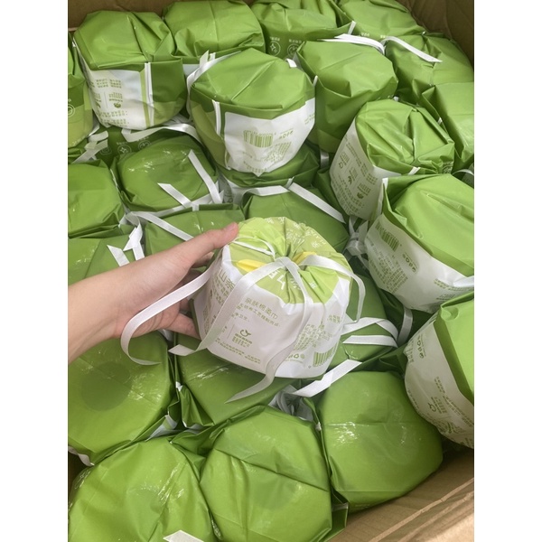 Set 5 túi khăn mặt dùng 1 lần. Hàng nội địa Trung ( ảnh + video tự quay )