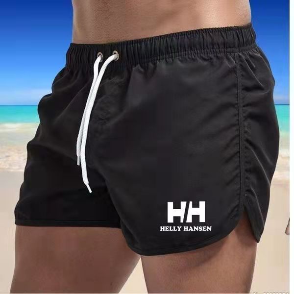 [GYMen]  Quần Bơi nam Short Thể Thao Đi Biển Dáng Rộng Thoáng Khí Nhanh Khô Thời Trang Mùa Hè Cho Nam nam lửng  họa tiết