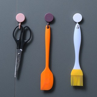 Combo 5 Móc Tròn Dán Tường Treo Đồ Đa Năng - Móc Gắn Tường Trang Trí Nhà Cửa Nhiều Màu Sắc 88251