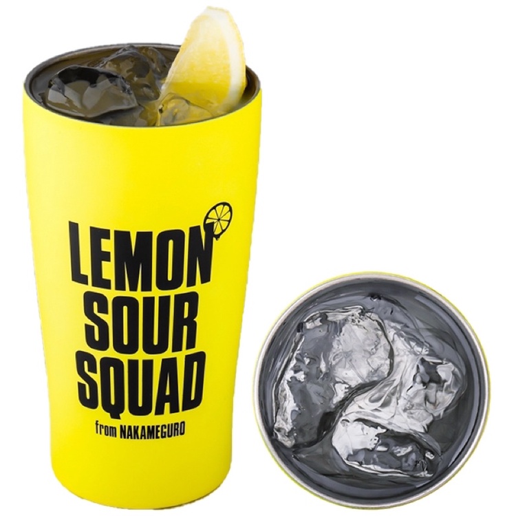 Ly cốc inox giữ nhiệt LEMON 450ml 🇯🇵 nội địa nhật