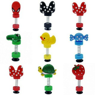 Sticker Jibbitz Siêu anh hùng lò xo LED 3D cho dép sục Crocs Duet Sport nút gắn trên dép bít đầu
