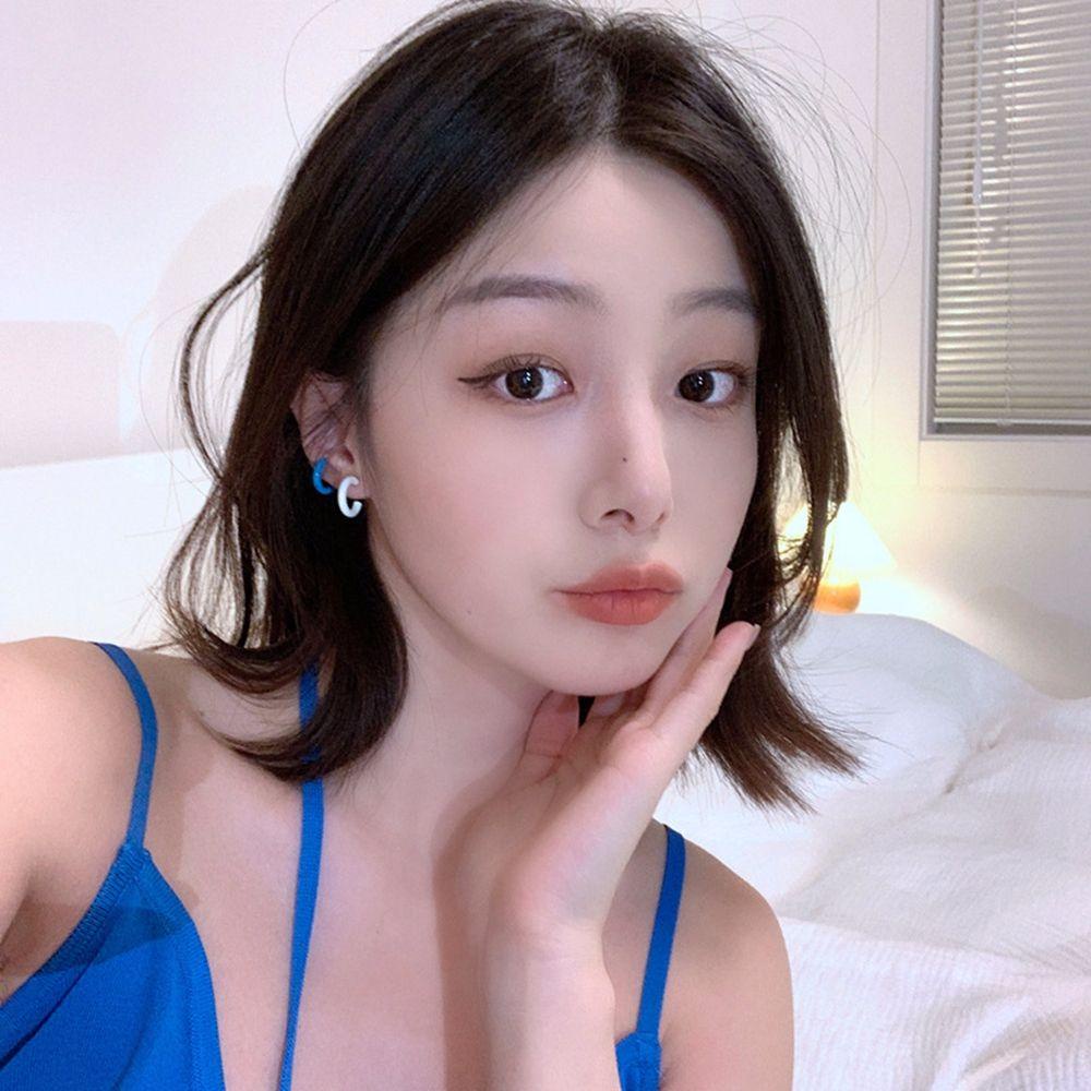 Khuyên Tai Tròn VANES1 Thanh Lịch Tinh Tế|Bông Tai Hình Tròn Thiết Kế Độc Đáo Thời Trang Cho Nữ