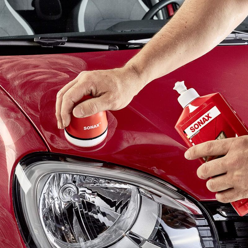 (giá tốt) Đánh bóng sơn mờ, duy trì độ bóng Sonax Car Polish Auto Pulidor 250ml